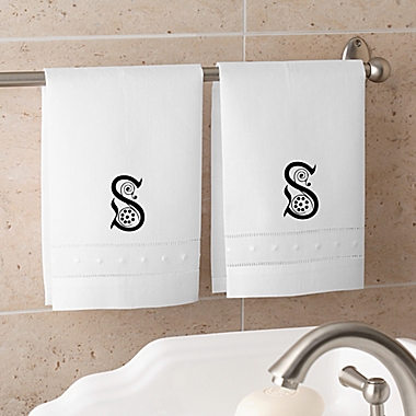 Initially Yours Personalized 2-Piece Guest Towel Set. View a larger version of this product image.