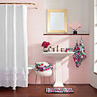 Alternate image 2 for Betsey Johnson&reg; Flower Stripe 3 Piece Bath Towel Set