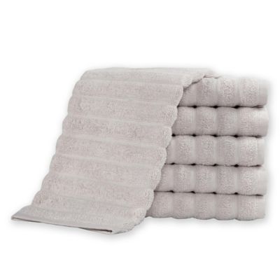 Huntley Style Lounge Hand Towel /Grey Pack of 4 
