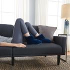 Alternate image 3 for Therapedic&reg; Size Medium/Large Unisex Weighted Slippers in Navy