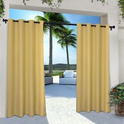 Yellow Outdoor Curtains Bed Bath Beyond