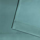 Alternate image 2 for Solid Indoor/Outdoor 84-Inch Grommet Window Curtain Panels in Teal (Set of 2)