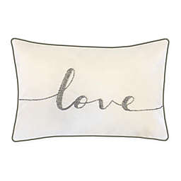 Edie @ Home "Love" Throw Pillow