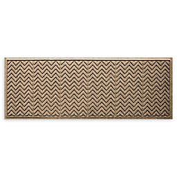 Weather Guard™ Chevrons 22" x 60" Runner in Camel