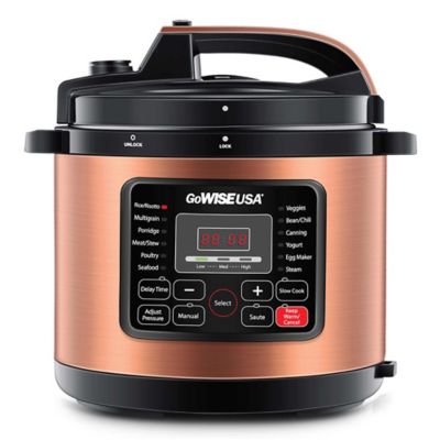 GoWISE USA&reg; 12-in-1 Electric Pressure Cooker