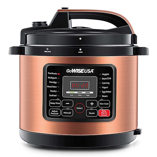 Alternate image 1 for GoWISE USA® 12-in-1 Electric Pressure Cooker