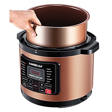 GoWISE USA&reg; 12-in-1 Electric Pressure Cooker. View a larger version of this product image.