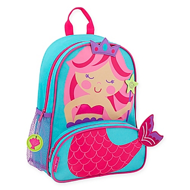 Stephen Joseph&reg; Mermaid Sidekick Backpack in Pink/Blue. View a larger version of this product image.