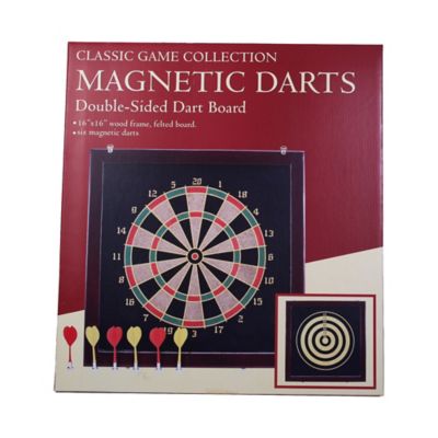 John N. Hansen Co. Classic Magnetic Darts Double-Sided Dart Board