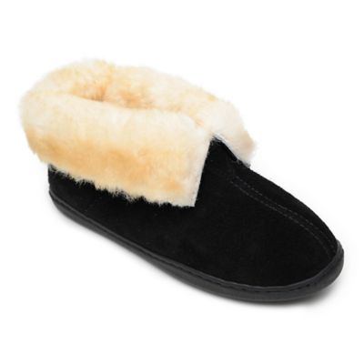 sheepskin ankle boot slippers