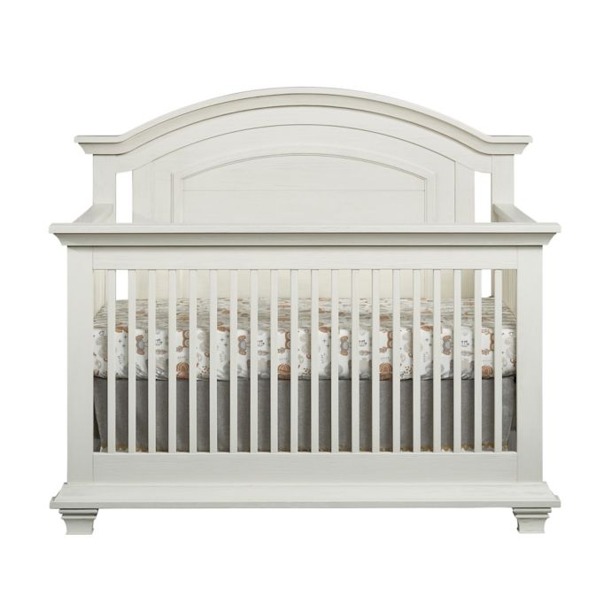 Oxford Baby Cottage Cove 4 In 1 Convertible Crib In Vintage White