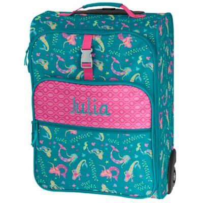 mermaid rolling luggage