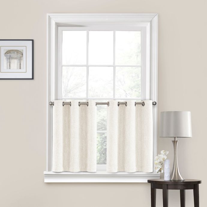 Quinn Grommet Kitchen Window Curtain Tier Pair Bed Bath and Beyond Canada