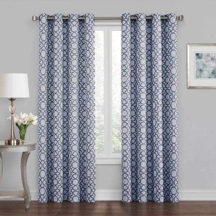 bed bath beyond curtains grommet