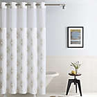 Alternate image 0 for Hookless&reg; Starburst Fabric Shower Curtain in Metallic Gold