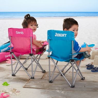 Toddler Personalized Folding Camp Chair. View a larger version of this product image.