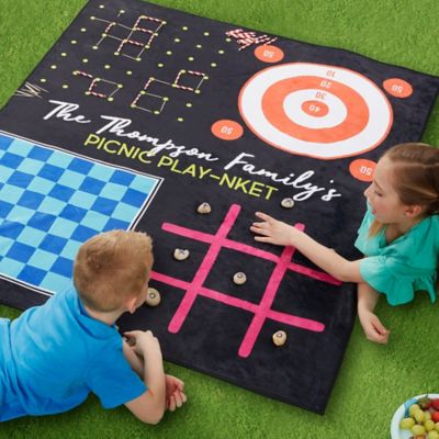 Games Galore Personalized Picnic Blanket