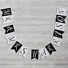 Alternate image 2 for Write Your Own Personalized Wedding 12.25-Inch x 9.75-Inch Bunting Banner