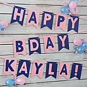 Write Your Own Personalized Birthday 12.25-Inch x 9.75-Inch Bunting Banner