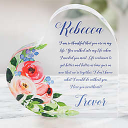 Write Your Own Romantic Colored Personalized Heart Keepsake