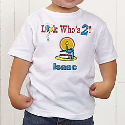 Birthday Kid Personalized Toddler T-shirt