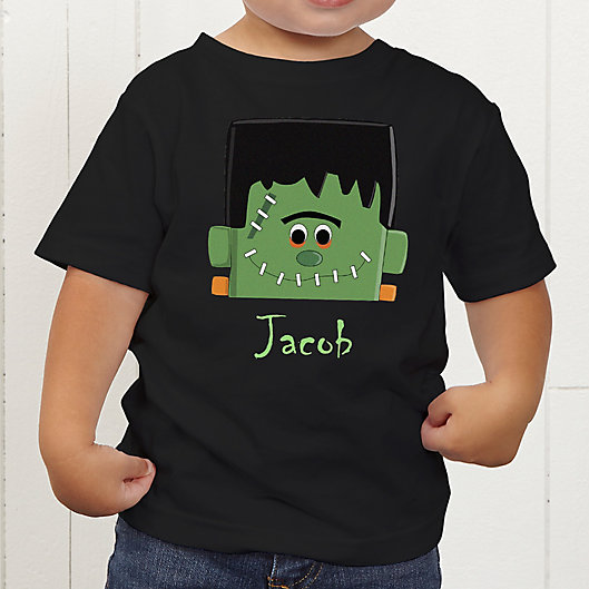 Alternate image 1 for Freaky Frankie Personalized Toddler T-Shirt