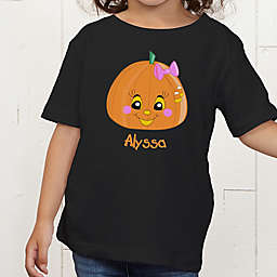 Miss Pumpkin Personalized Toddler T-Shirt