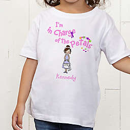 Our Flower Girl Personalized Toddler T-Shirt