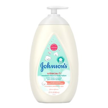 Johnson's&reg; 27.1 fl. oz. CottonTouch&trade; Newborn Face and Body Lotion. View a larger version of this product image.