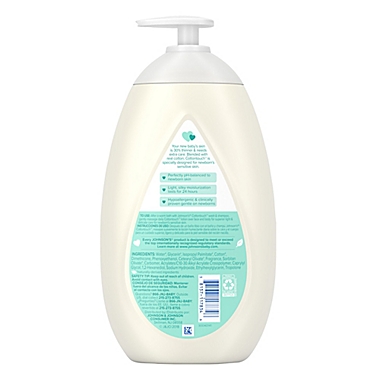 Johnson&#39;s&reg; 27.1 fl. oz. CottonTouch&trade; Newborn Face and Body Lotion. View a larger version of this product image.