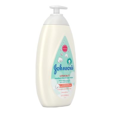 Johnson's&reg; 27.1 fl. oz. CottonTouch&trade; Newborn Face and Body Lotion. View a larger version of this product image.