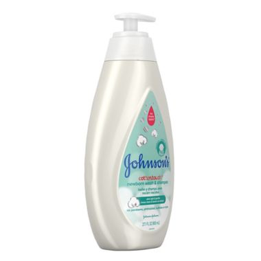 Johnson's&reg; CottonTouch&trade; 27.1 fl. oz. Newborn Wash and Shampoo. View a larger version of this product image.
