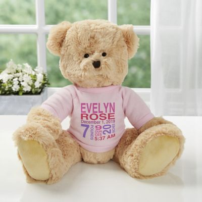 personalized stuffed bear