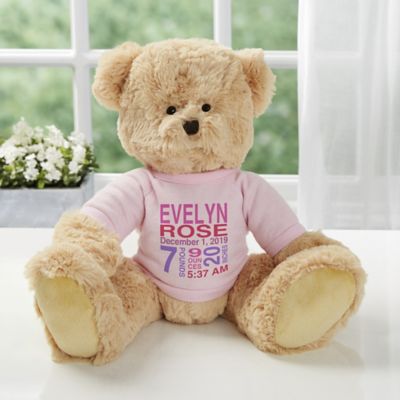 personalized teddy bears for babies