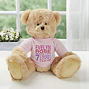 All About Baby Personalized Teddy Bear