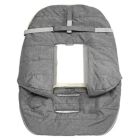 Alternate image 2 for JJ Cole&reg; Urban BundleMe&reg; with Buttons and Hood in Light Grey
