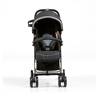 Pali&trade; Tre.9 Denim Attitude Stroller in Miami Red. View a larger version of this product image.