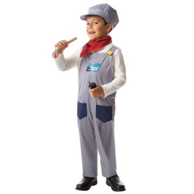 baby train conductor outfit