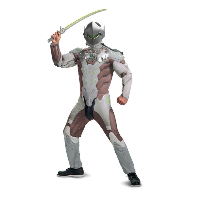 Overwatch Genji Medium Adults Halloween Costume Buybuy Baby - 