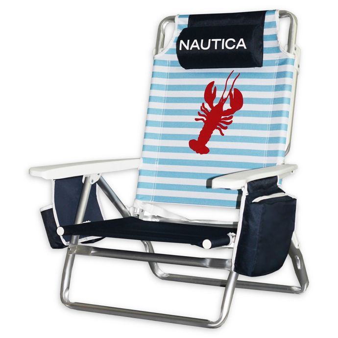 Nautica® 5Position Beach Chair Bed Bath & Beyond