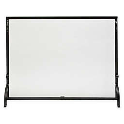 UniFlame® Single-Panel Screen Sparkguard in Black