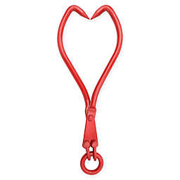 16-Inch Skidding Tongs with Ring in Red