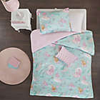 Alternate image 2 for Mi Zone Kids Darya 4-Piece Reversible Full/Queen Comforter Set in Aqua/Pink