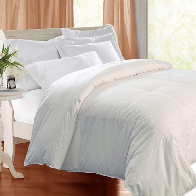 Kathy Ireland Essentials Down And Feather Filled Comforter Bed