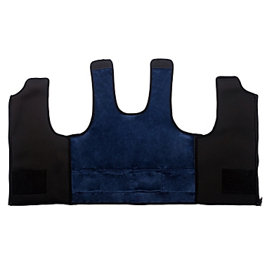 Therapedic&reg; Size Medium/Large Unisex Weighted Vest in Navy. View a larger version of this product image.