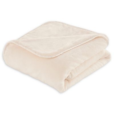 Vellux® 12 lb. Plush Weighted Reversible Throw Blanket | Bed Bath & Beyond