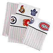 NHL Canadian Teams Flannel Sheet Set