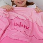 Alternate image 1 for Mermaid Tail Personalized Blanket