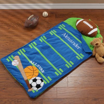 personalized sleeping bags pottery barn