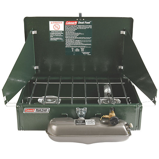 Alternate image 1 for Coleman® Guide Series Dual-Fuel Stove in Green